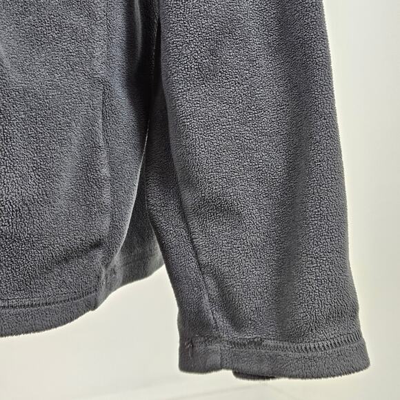 The North Face Gray Lightweight Fleece Quarter Zip Pullover | Men's Large - Picture 5 of 14